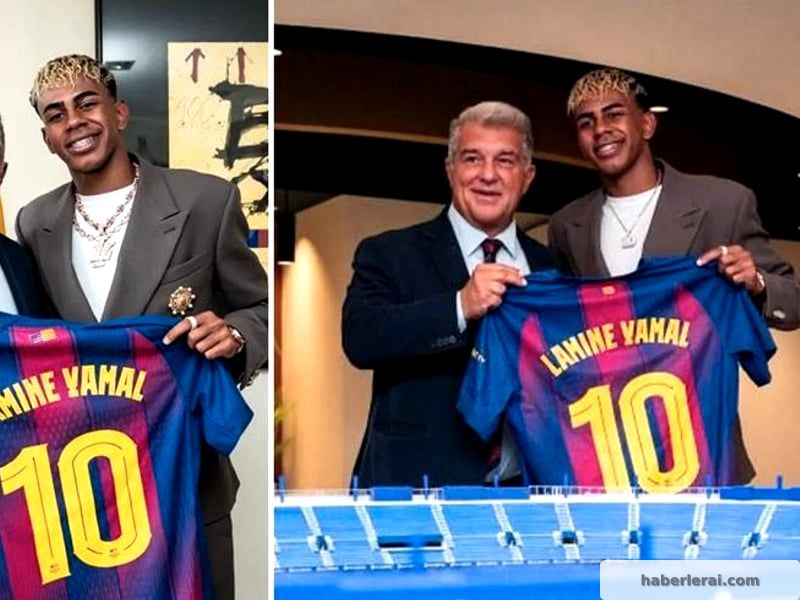 Barcelona'nın Yıldız Adayı Lamine Yamal, İconic 10 Numarayı Üstleniyor