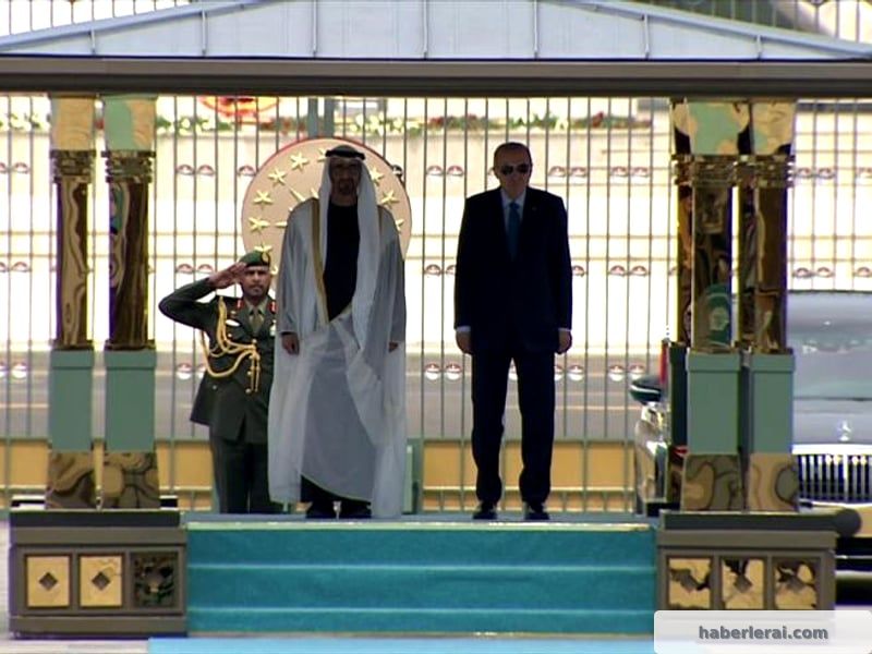 Birleşik Arap Emirlikleri Devlet Başkanı, Cumhurbaşkanı Erdoğan'ın Ev...
