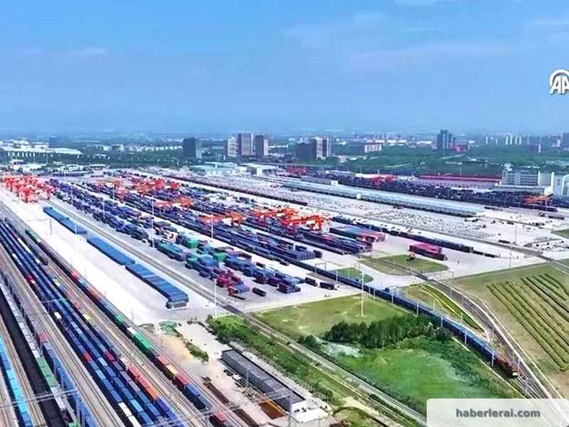 Çin'den Türkiye'ye İlk Yük Treni 'Orta Koridor'da Yolculuğuna Başladı