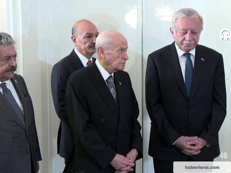 DEM Parti Delegasyonu, MHP Lideri Bahçeli ile TBMM'de Buluştu