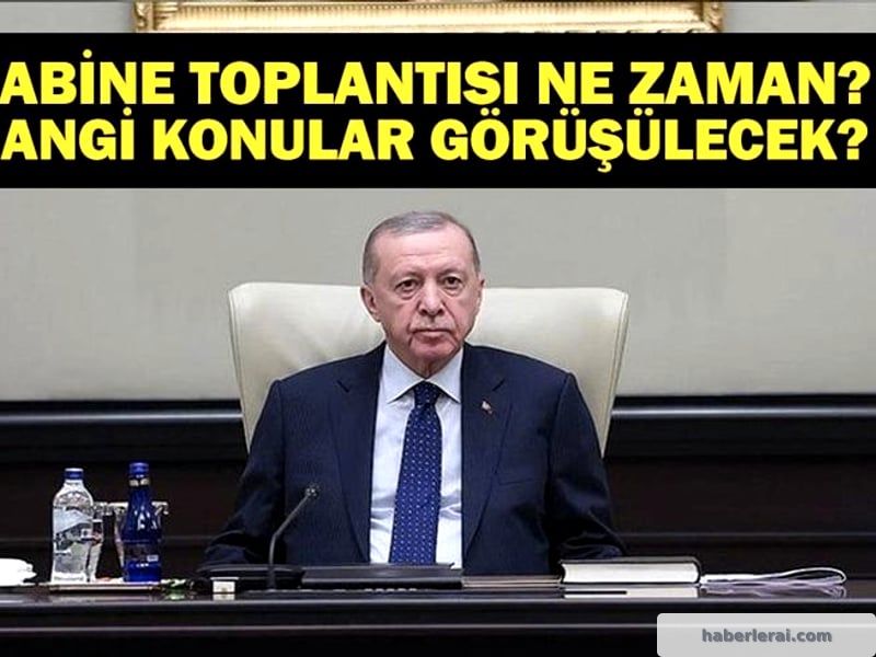 Yeni Kabine Toplantısı ve Beklenen Kararlar: Terörsüz Türkiye Yolunda...